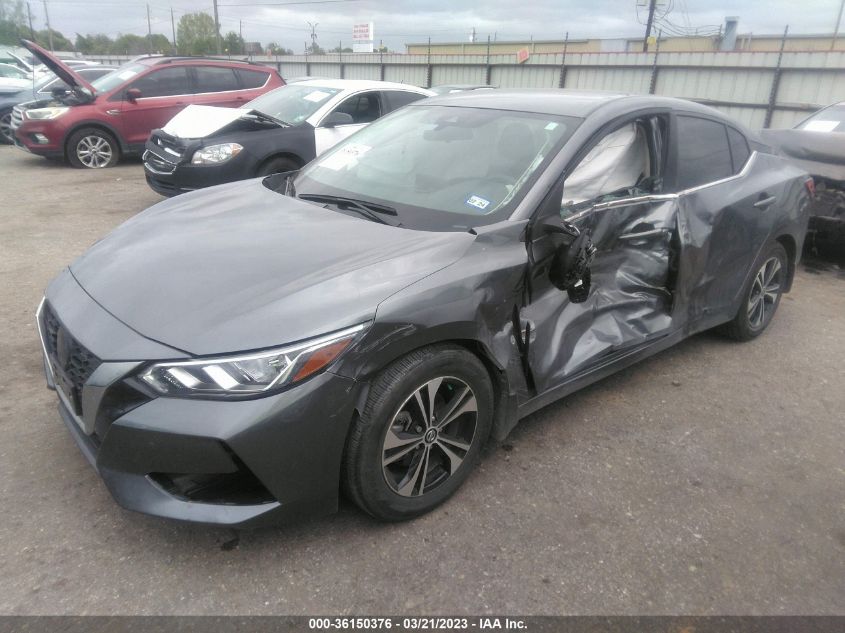 2022 NISSAN SENTRA SV - 3N1AB8CV8NY250817