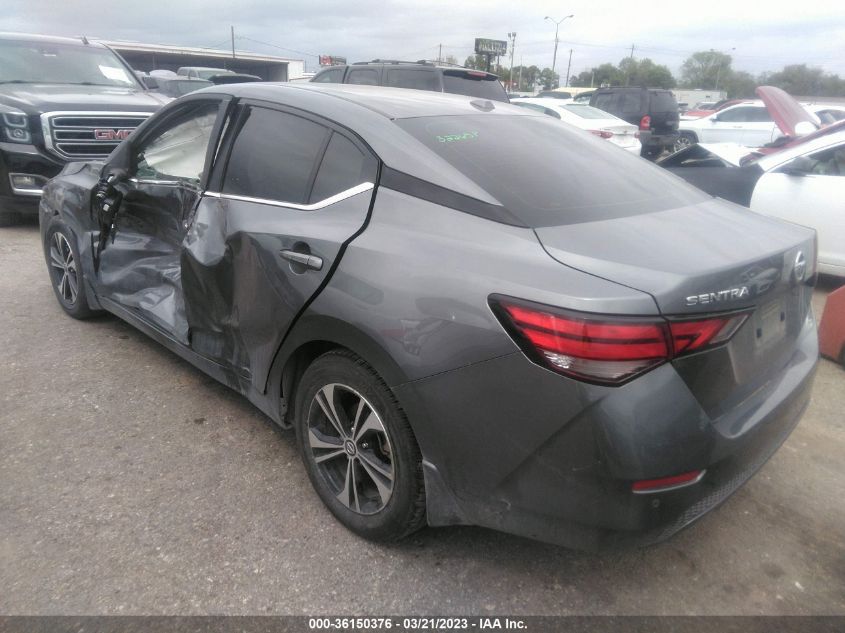 2022 NISSAN SENTRA SV - 3N1AB8CV8NY250817