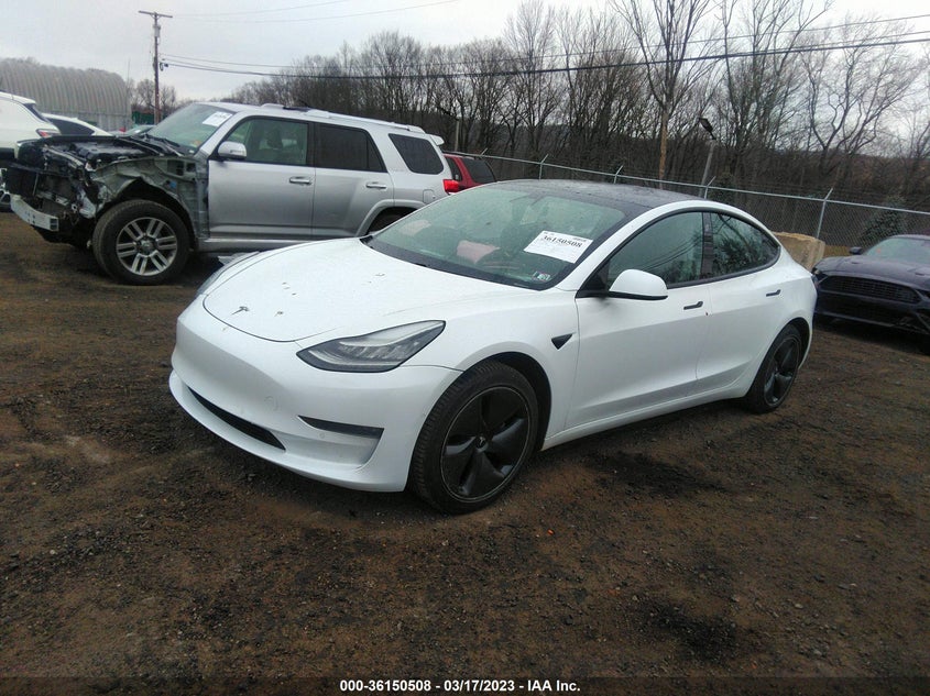 VIN 5YJ3E1EB9KF451446 2019 TESLA MODEL 3 LONG RANGE/PERFORMANCE