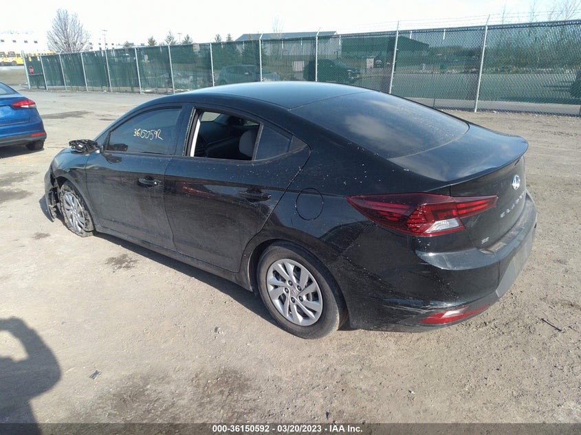 VIN 5NPD74LF1LH593458 2020 HYUNDAI ELANTRA SE