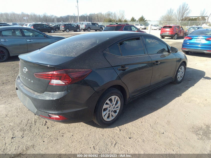 VIN 5NPD74LF1LH593458 2020 HYUNDAI ELANTRA SE