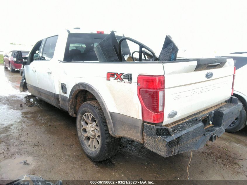 2020 FORD SUPER DUTY F-250 SRW XL/XLT/LARIAT - 1FT7W2BT8LED00747