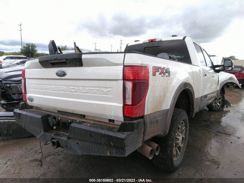 2020 FORD SUPER DUTY F-250 SRW XL/XLT/LARIAT - 1FT7W2BT8LED00747