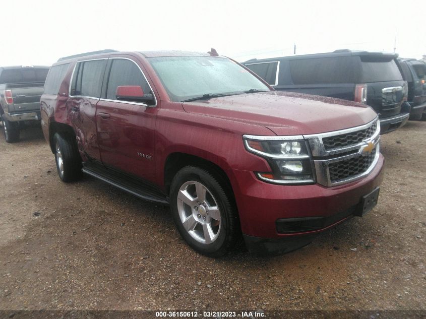 2016 CHEVROLET TAHOE LT - 1GNSCBKC8GR166573