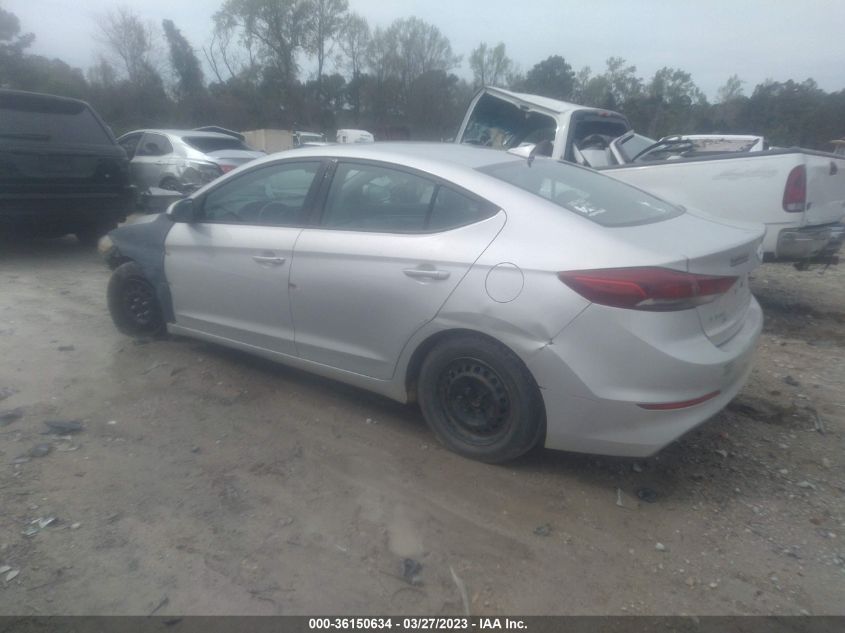 2017 HYUNDAI ELANTRA SE - 5NPD74LF2HH112074