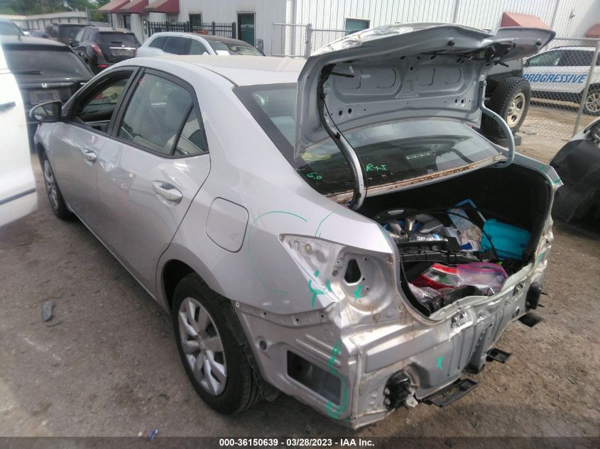 2014 TOYOTA COROLLA L/LE/S/S PLUS/LE PLUS - 2T1BURHE8EC144443