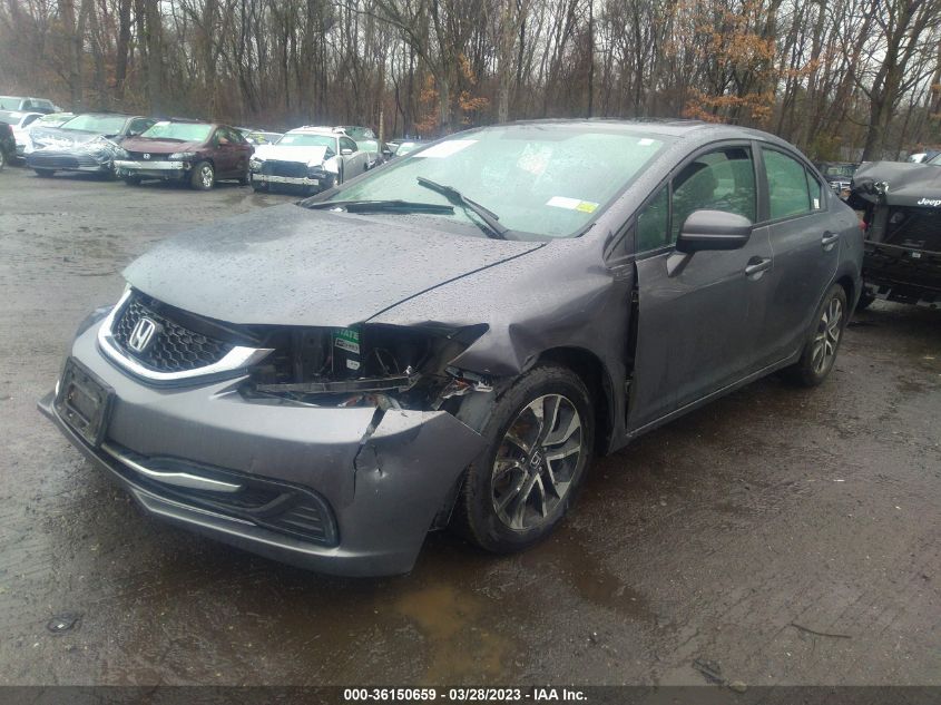 2015 HONDA CIVIC SEDAN EX - 19XFB2F89FE216717