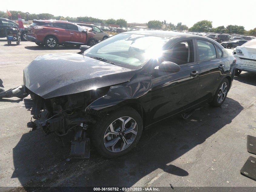 VIN 3KPF24AD2LE205182 2020 KIA FORTE LXS