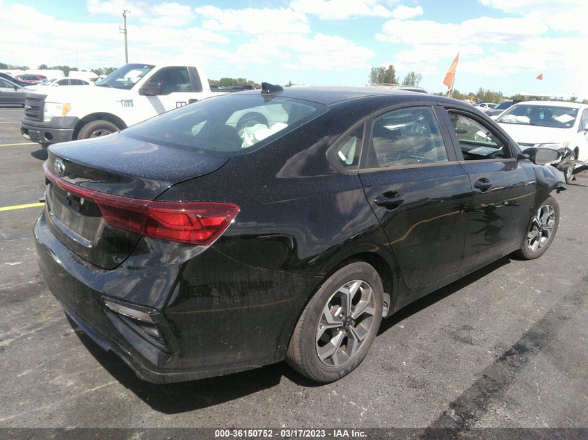 VIN 3KPF24AD2LE205182 2020 KIA FORTE LXS