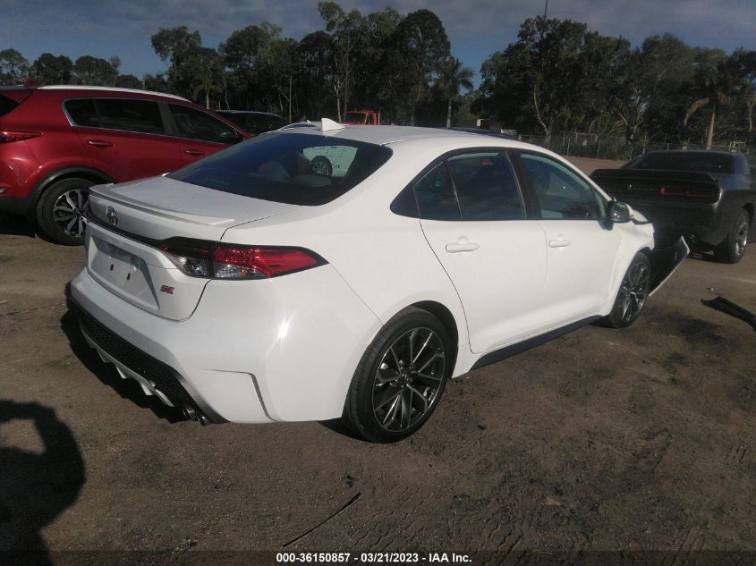 VIN 5YFS4MCE2MP086760 2021 TOYOTA COROLLA SE/NIGHTSHADE/APEX SE