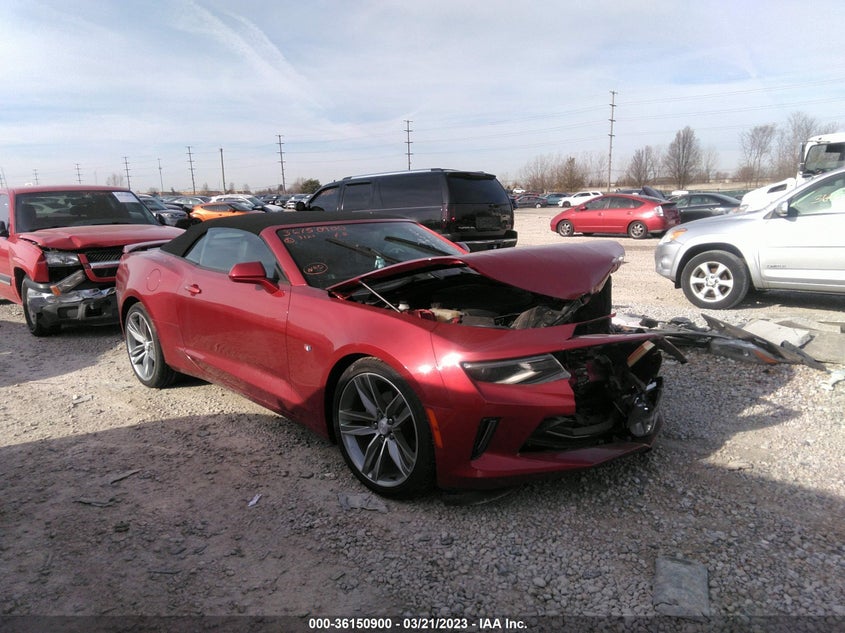 VIN 1G1FD3DS9H0106950 2017 CHEVROLET CAMARO 2LT