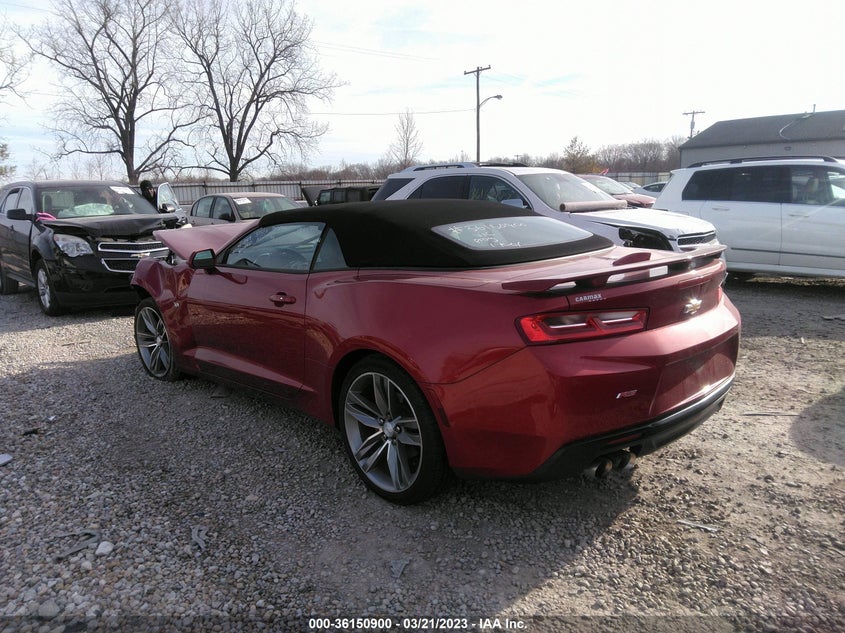 VIN 1G1FD3DS9H0106950 2017 CHEVROLET CAMARO 2LT
