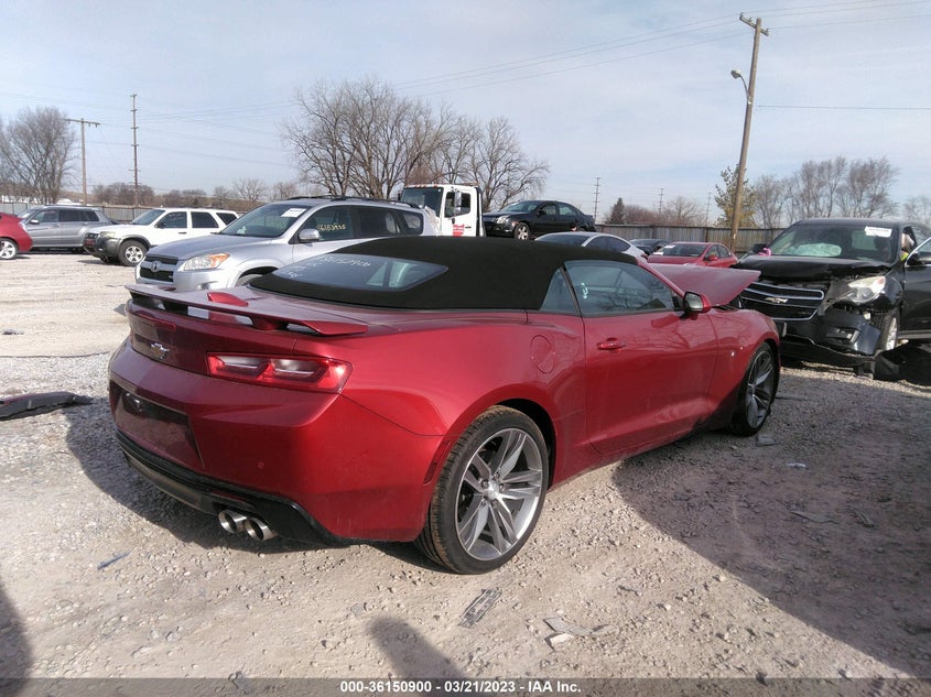 VIN 1G1FD3DS9H0106950 2017 CHEVROLET CAMARO 2LT