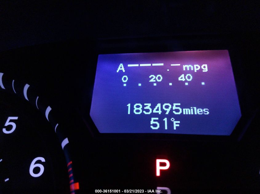 2013 HONDA ODYSSEY TOURING - 5FNRL5H95DB082863