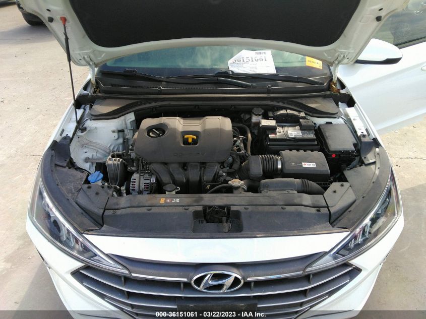 2019 HYUNDAI ELANTRA SEL - 5NPD84LF5KH437208