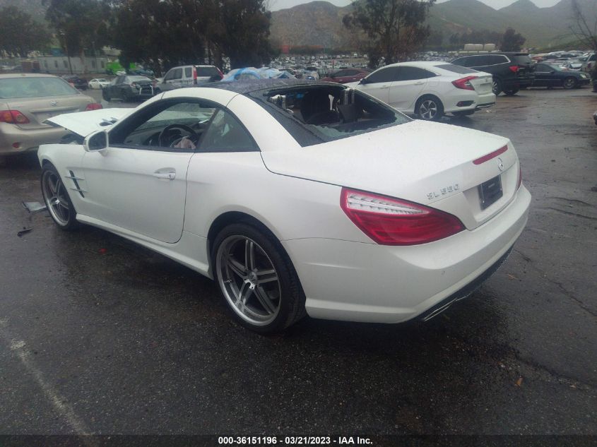 2013 MERCEDES-BENZ SL-CLASS SL 550 - WDDJK7DA0DF020395