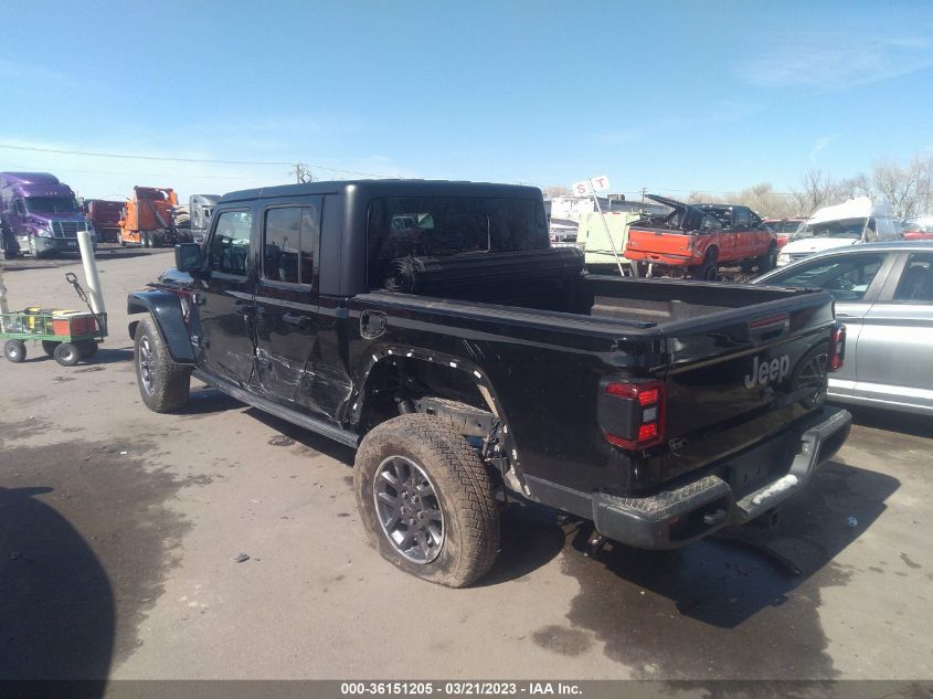 2022 JEEP GLADIATOR OVERLAND - 1C6HJTFG1NL101633
