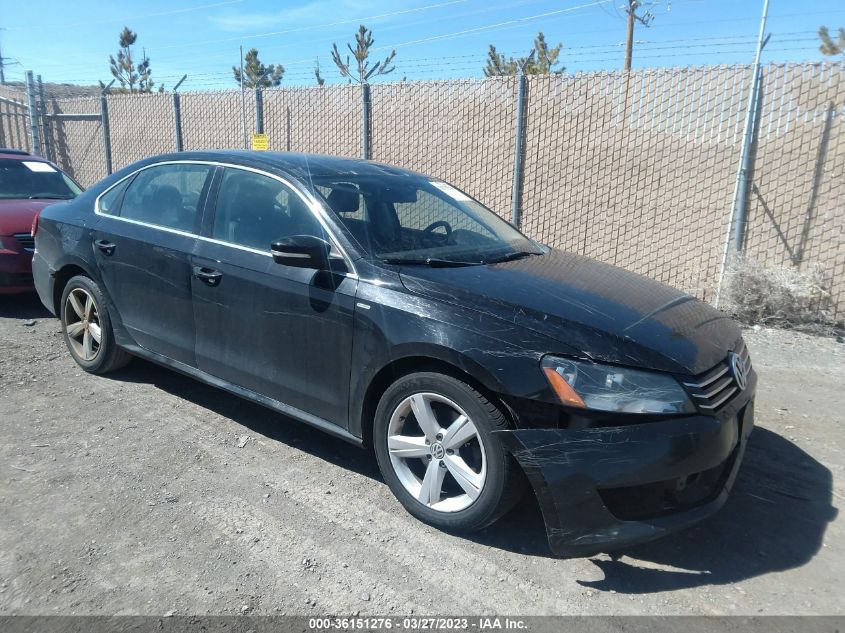 2014 VOLKSWAGEN PASSAT WOLFSBURG ED - 1VWAT7A3XEC036519