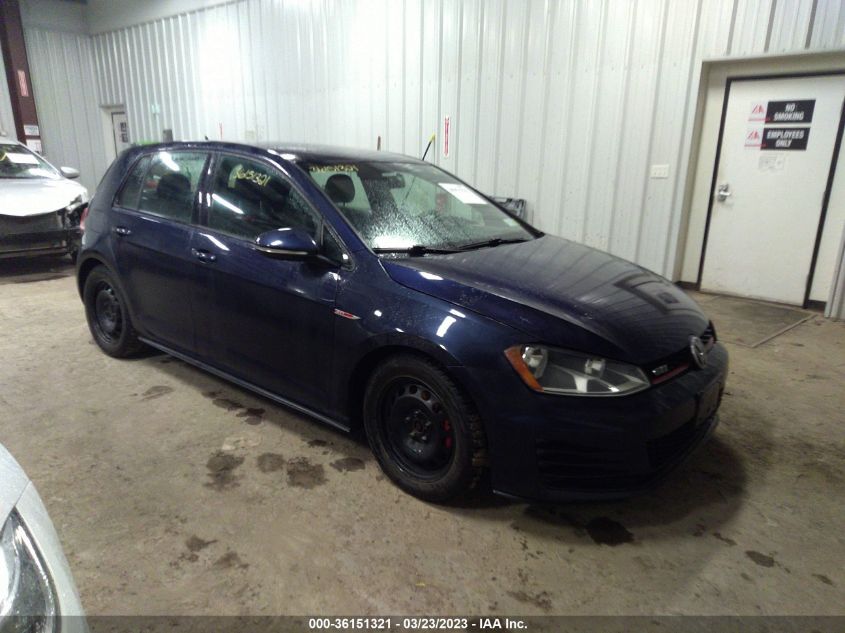 2015 VOLKSWAGEN GOLF GTI S - 3VW4T7AU3FM028106