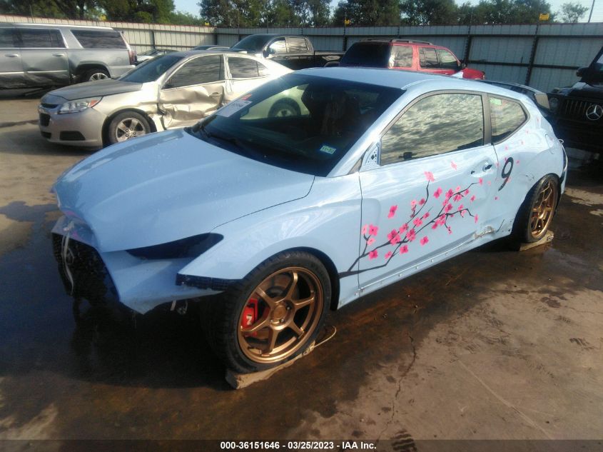 2020 HYUNDAI VELOSTER N KMHT36AHXLU004707