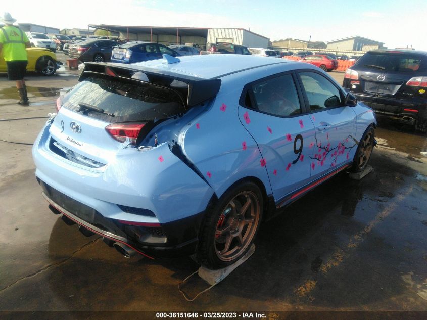 2020 HYUNDAI VELOSTER N KMHT36AHXLU004707