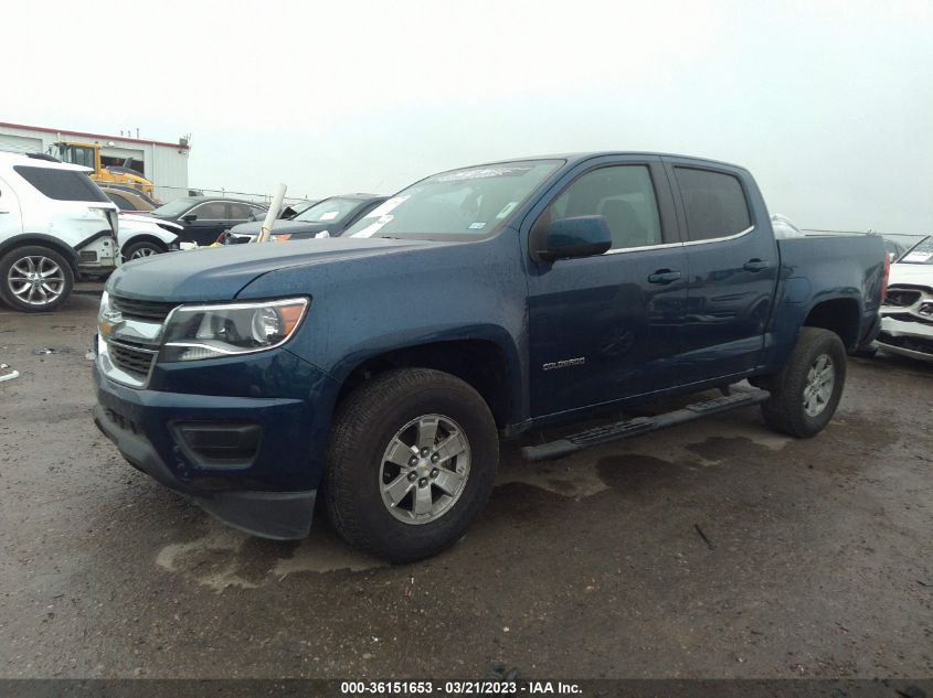 2019 CHEVROLET COLORADO 2WD WORK TRUCK - 1GCGSBEA2K1100006