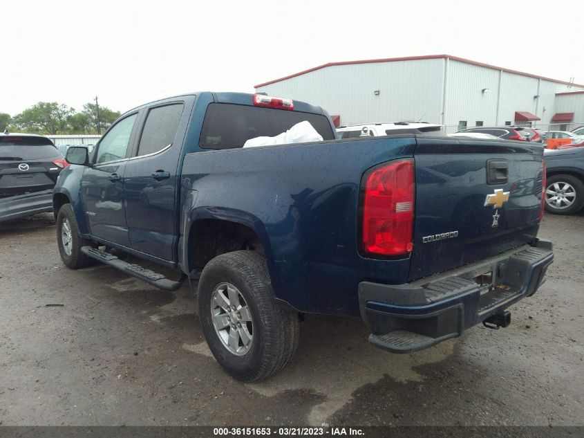 2019 CHEVROLET COLORADO 2WD WORK TRUCK - 1GCGSBEA2K1100006