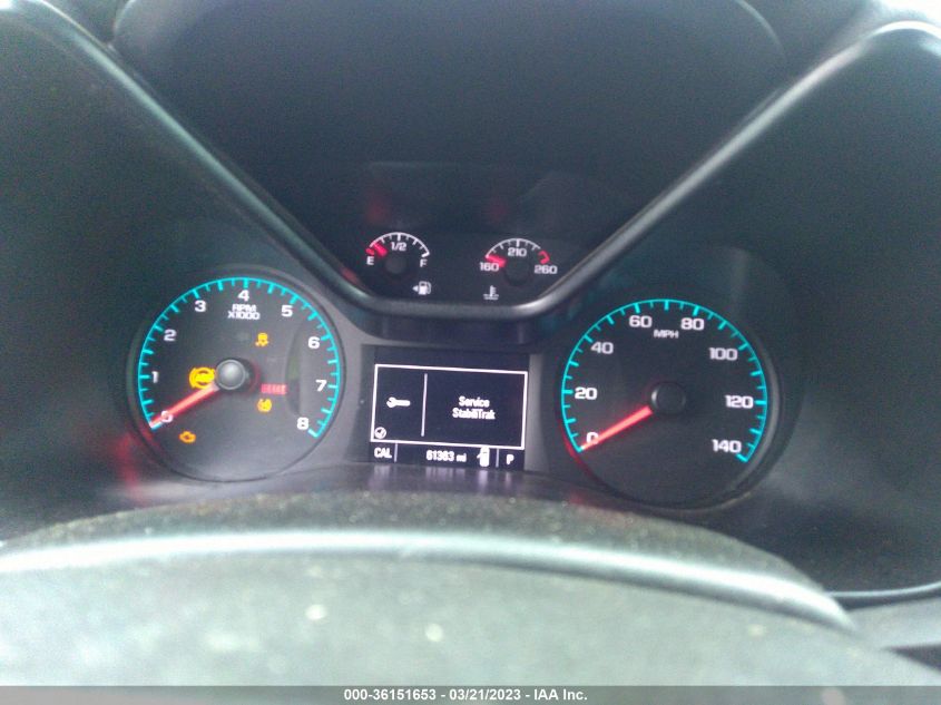 2019 CHEVROLET COLORADO 2WD WORK TRUCK - 1GCGSBEA2K1100006