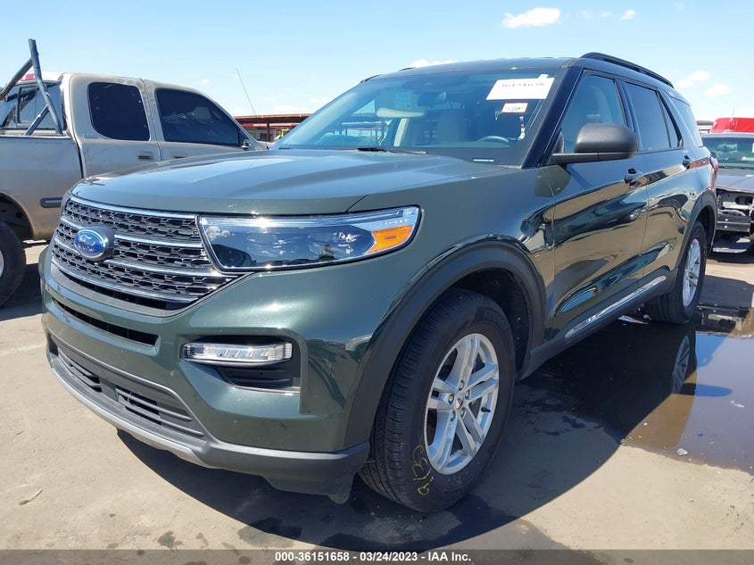 VIN 1FMSK8DH6NGA86054 2022 FORD EXPLORER XLT