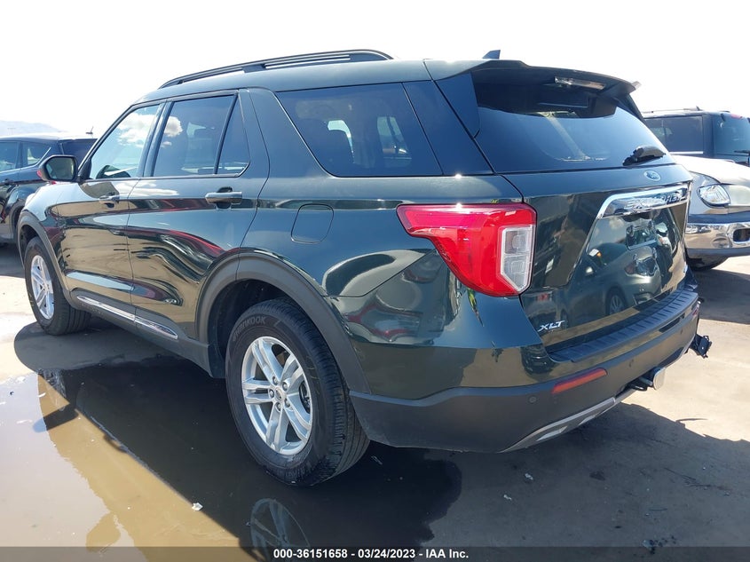 VIN 1FMSK8DH6NGA86054 2022 FORD EXPLORER XLT