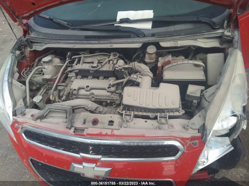 2015 CHEVROLET SPARK LS - KL8CB6S98FC738506