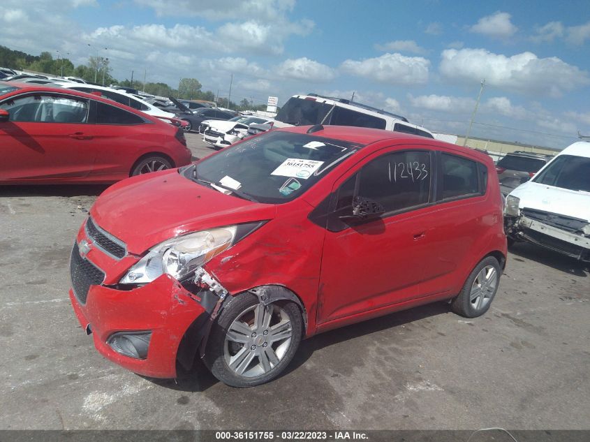 2015 CHEVROLET SPARK LS - KL8CB6S98FC738506