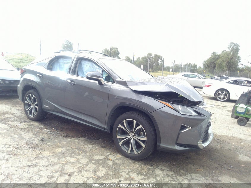 VIN 2T2BGMCA5JC021252 2018 LEXUS RX RX 450H