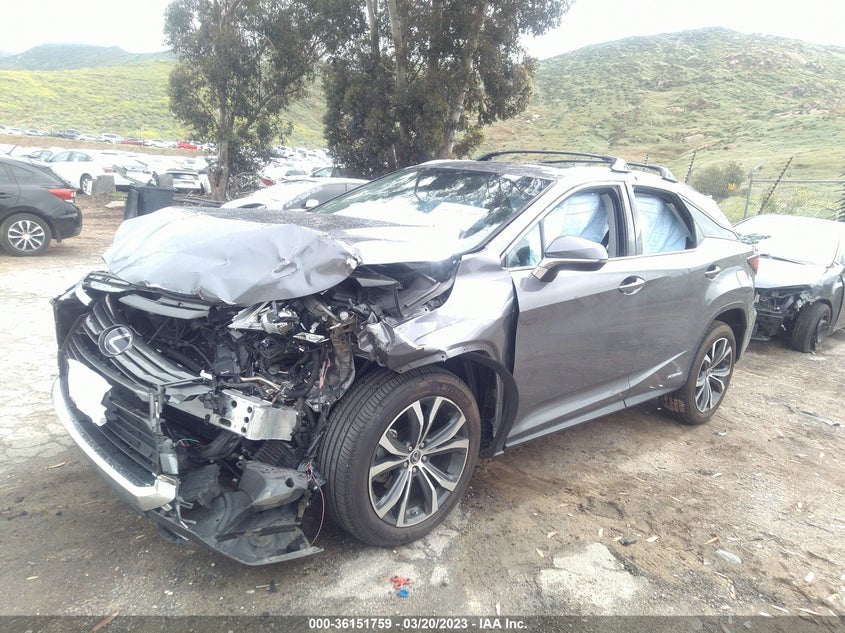 VIN 2T2BGMCA5JC021252 2018 LEXUS RX RX 450H