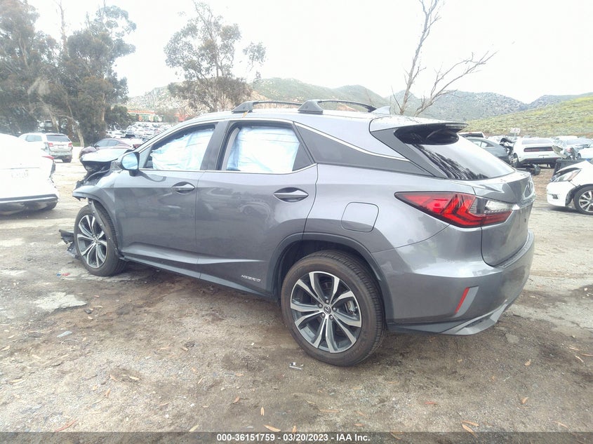 VIN 2T2BGMCA5JC021252 2018 LEXUS RX RX 450H