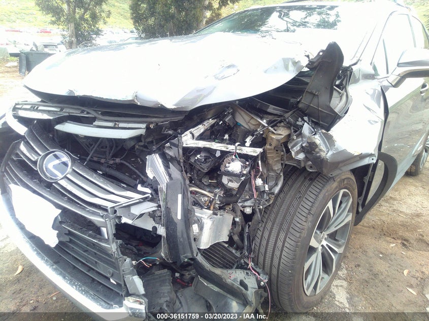 VIN 2T2BGMCA5JC021252 2018 LEXUS RX RX 450H