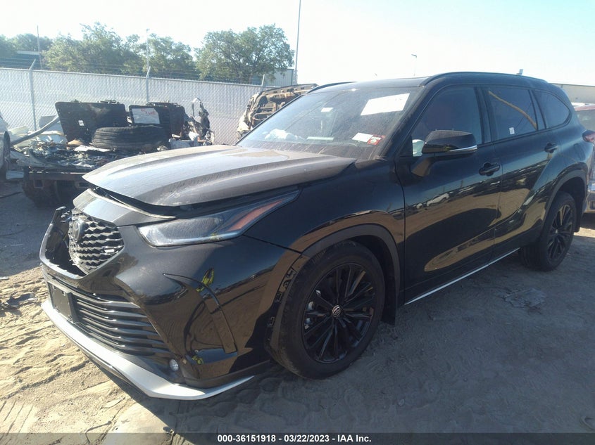 VIN 5TDKDRBH8PS016538 2023 TOYOTA HIGHLANDER L/LE/XLE/XSE/LIMITED