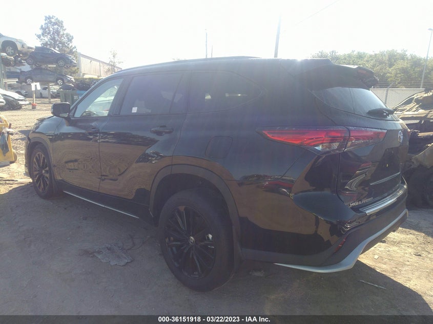 VIN 5TDKDRBH8PS016538 2023 TOYOTA HIGHLANDER L/LE/XLE/XSE/LIMITED