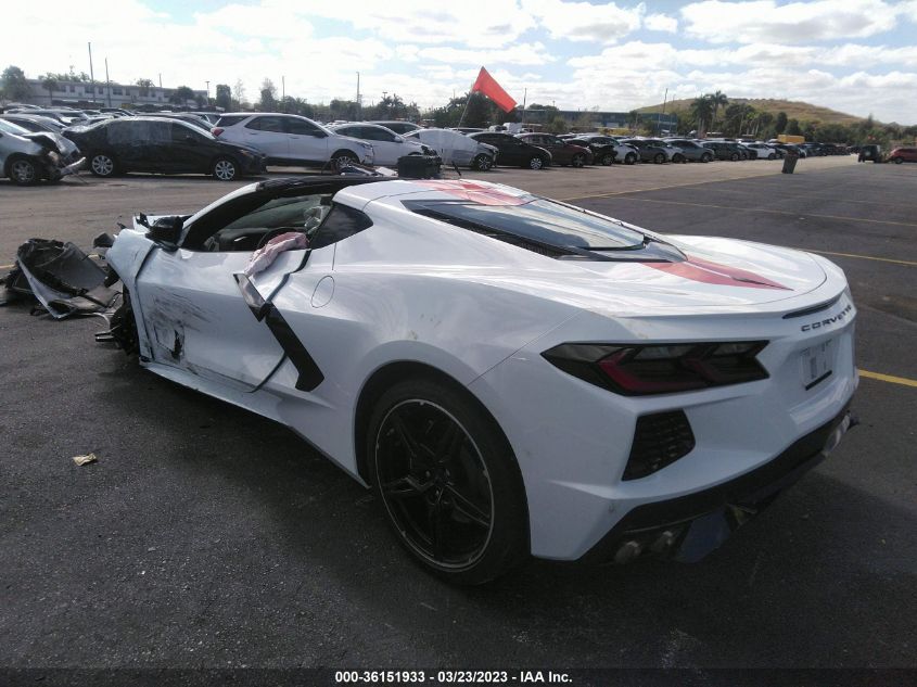2022 CHEVROLET CORVETTE STINGRAY RWD  1LT - 1G1YA2D46N5119778