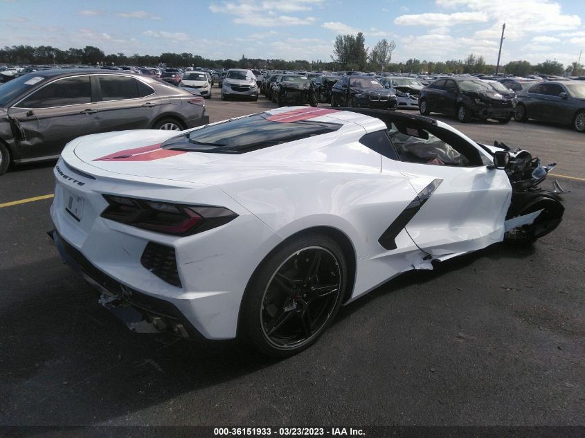 2022 CHEVROLET CORVETTE STINGRAY RWD  1LT - 1G1YA2D46N5119778