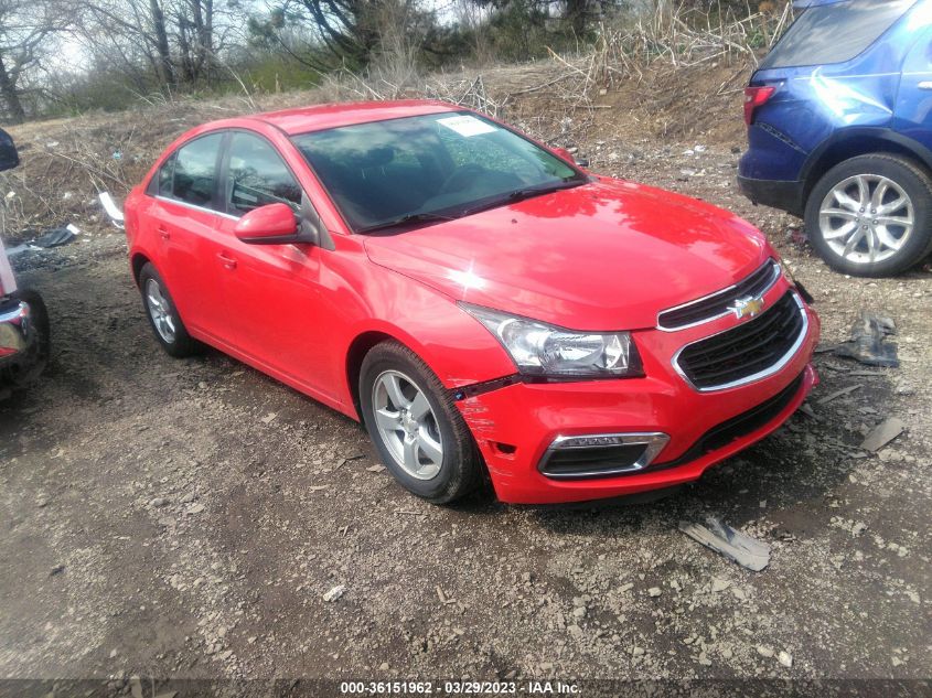 2015 CHEVROLET CRUZE LT - 1G1PC5SB7F7205700
