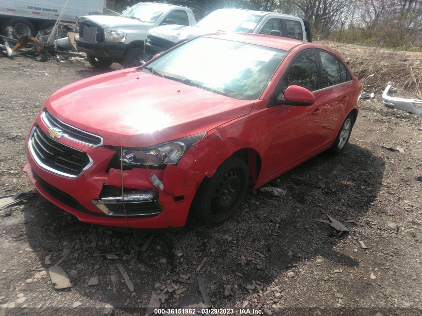 2015 CHEVROLET CRUZE LT - 1G1PC5SB7F7205700