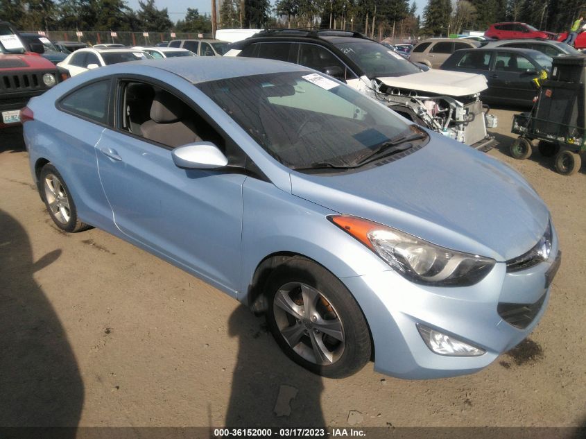 2013 HYUNDAI ELANTRA COUPE GS - KMHDH6AE5DU014669