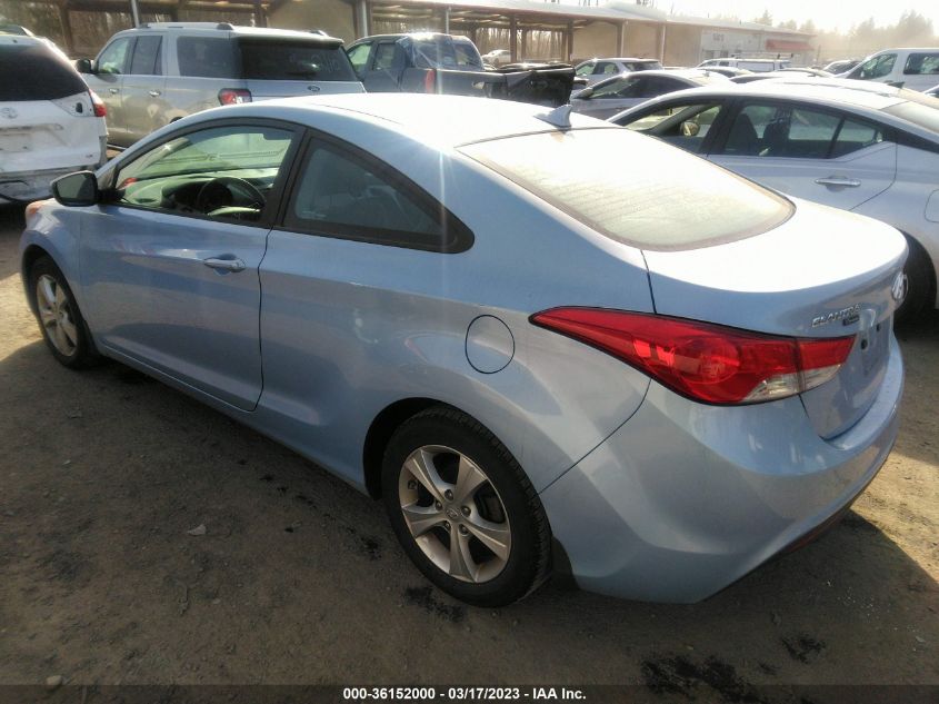 2013 HYUNDAI ELANTRA COUPE GS - KMHDH6AE5DU014669