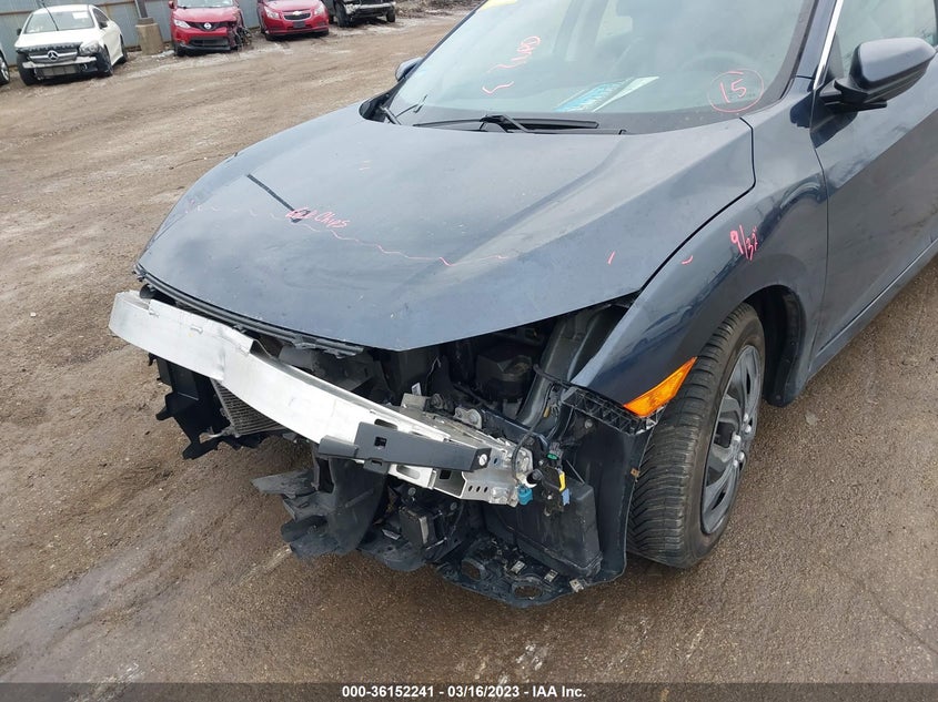 VIN 19XFC2F63KE015076 2019 HONDA CIVIC SEDAN LX
