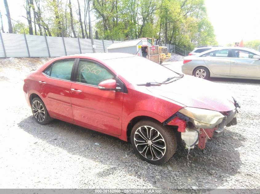 2014 TOYOTA COROLLA L/LE/S/S PLUS/LE PLUS - 2T1BURHEXEC216386