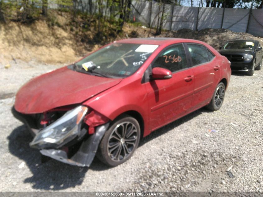 2014 TOYOTA COROLLA L/LE/S/S PLUS/LE PLUS - 2T1BURHEXEC216386