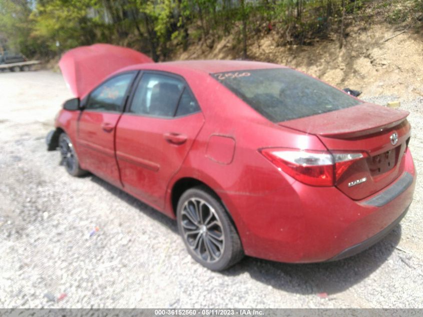 2014 TOYOTA COROLLA L/LE/S/S PLUS/LE PLUS - 2T1BURHEXEC216386