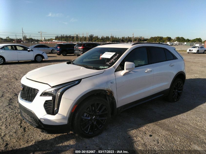 2022 CADILLAC XT4 FWD SPORT - 1GYFZER42NF113207
