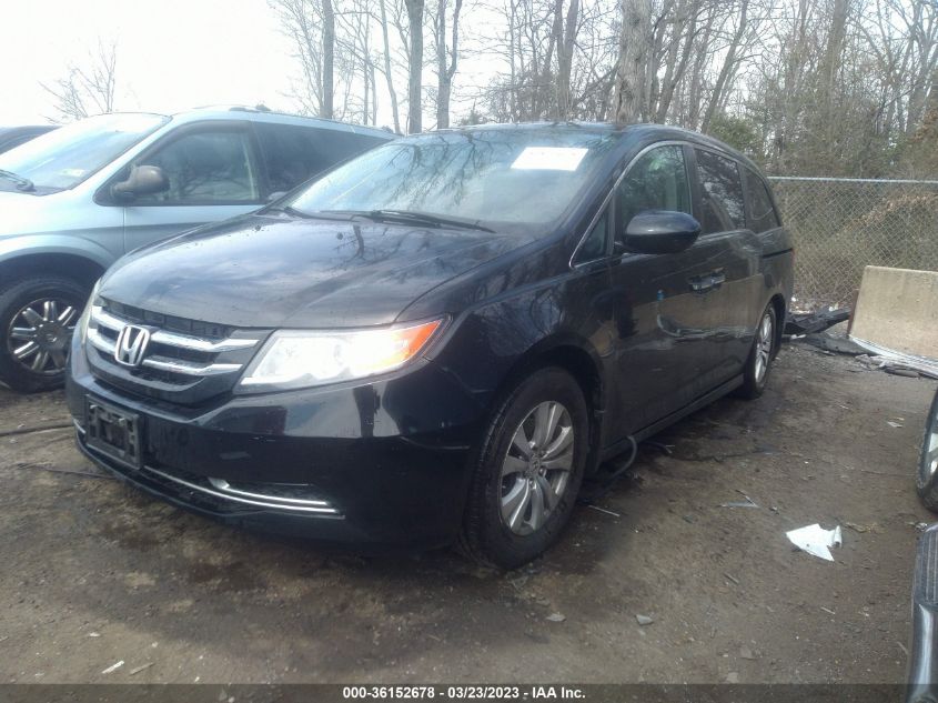 2014 HONDA ODYSSEY EX-L - 5FNRL5H6XEB115217